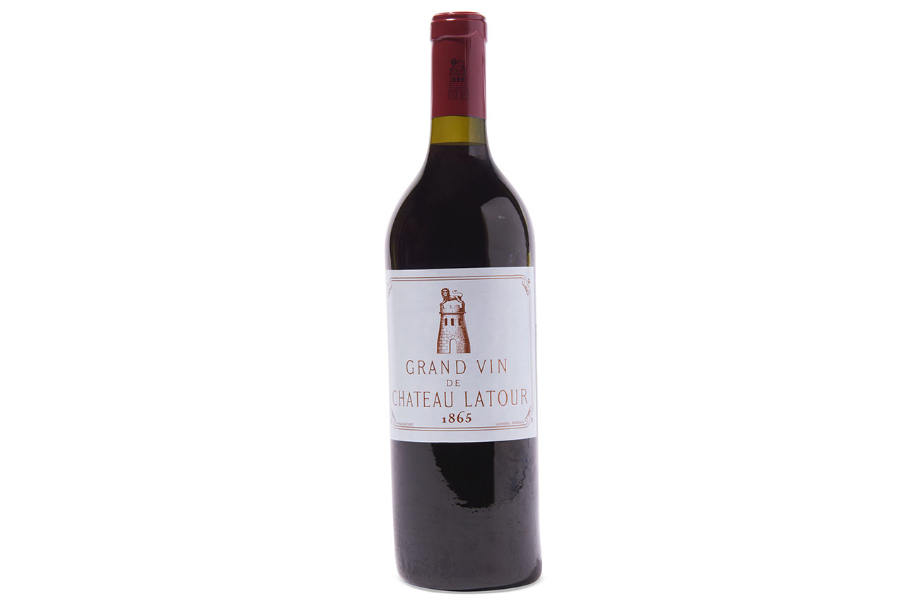 Ch&acirc;teau Latour 1865, Christie's