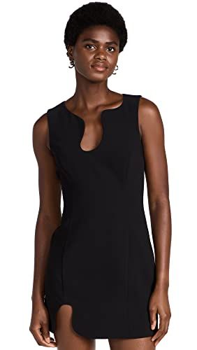 Amanda Uprichard Women's Puzzle Dress, Black, M