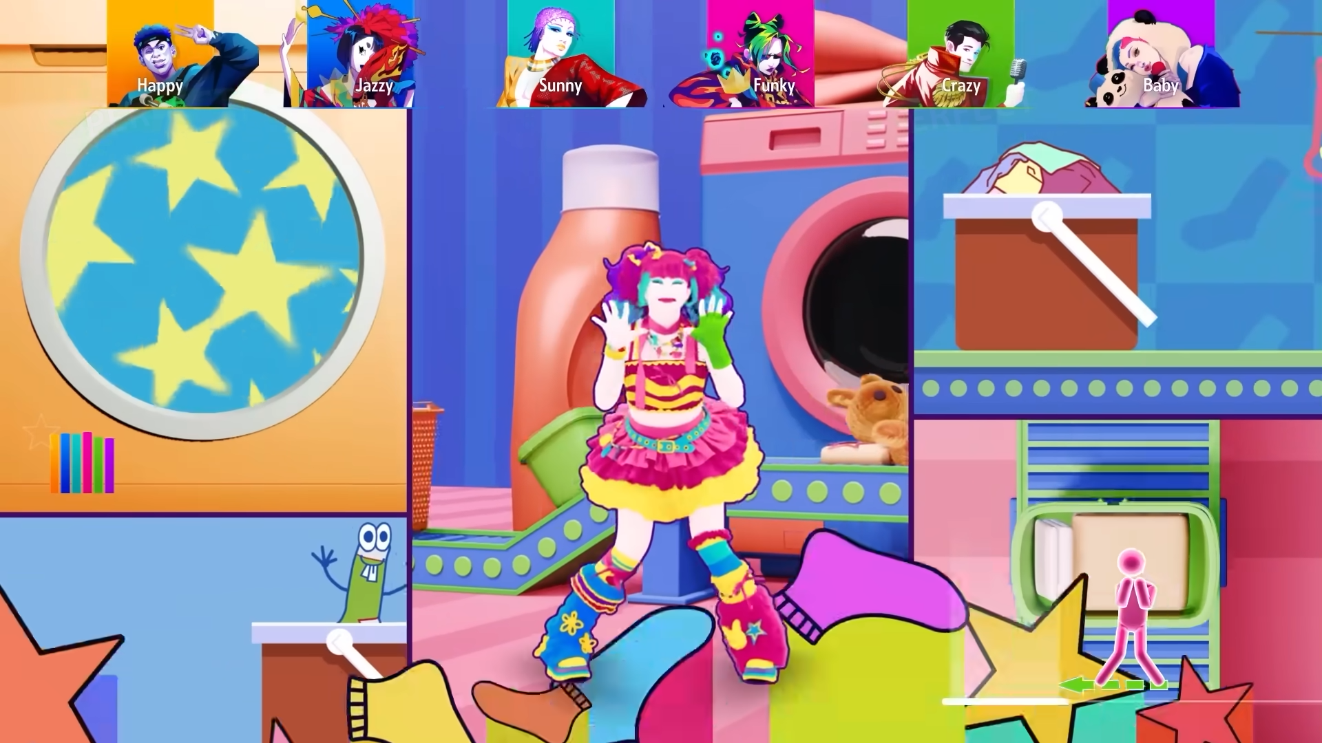 A Just Dance 2026 Edition gameplay screenshot.