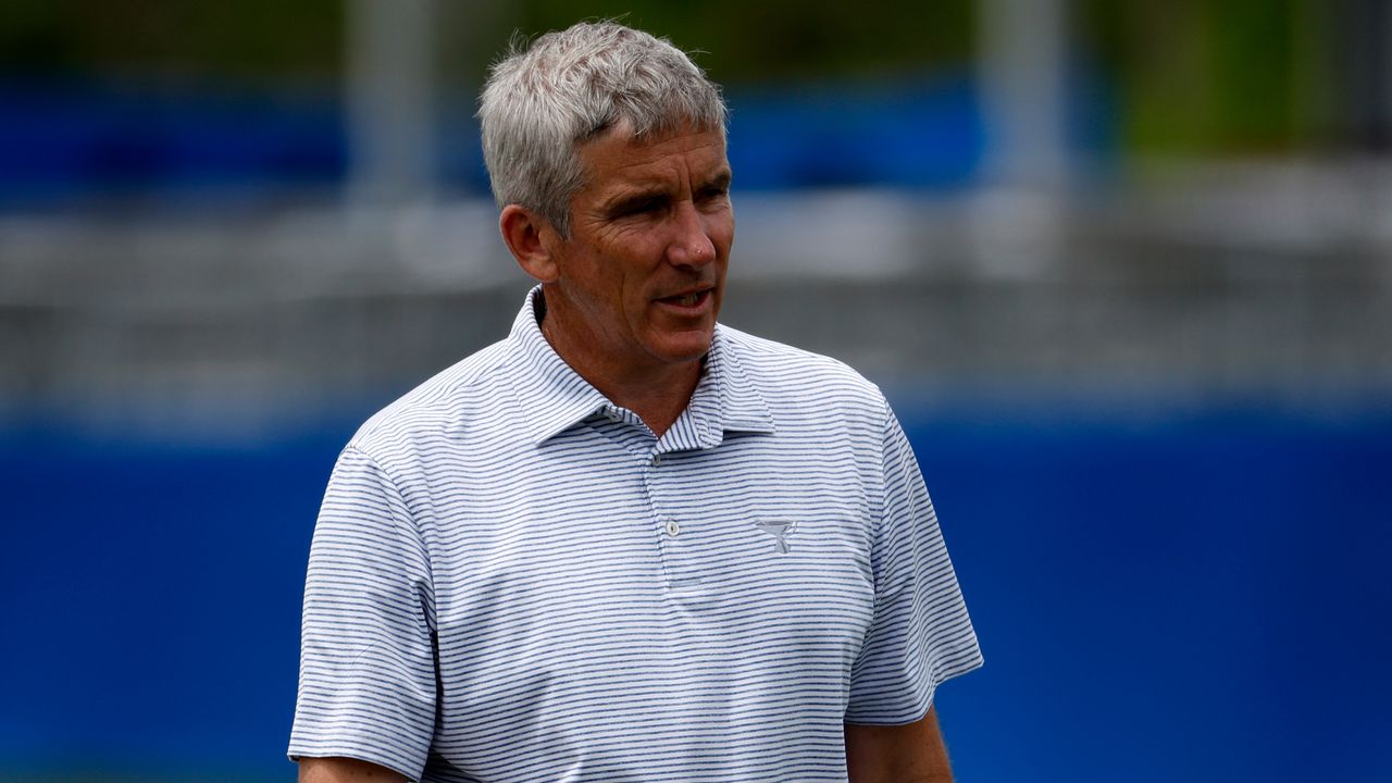 PGA Tour commissioner Jay Monahan at the Zurich Classic of New Orleans