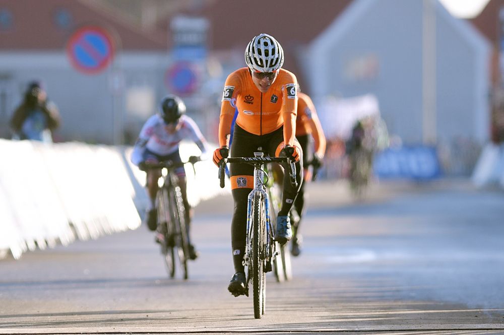 It was an all-Dutch podium in the U23 women's race in Bogense