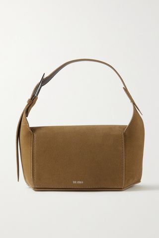 7/7 Suede Shoulder Bag