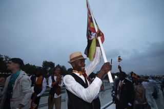 Charles Kagimu at the Paris Olympics