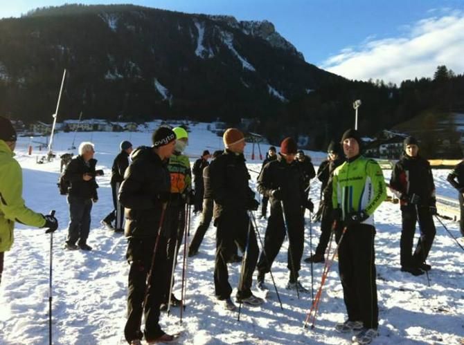 Cannondale Pro Cycling began their 2014 campaign in the snow of Val di Fassa.