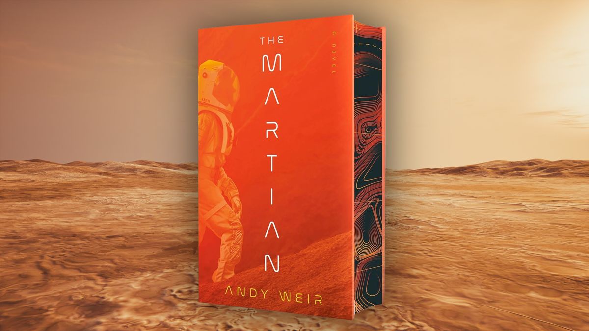 Andy Weir's 'The Martian' just got a deluxe edition to celebrate the book's 15-year anniversary, and it's a stunner