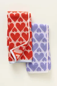 Anthropologie Icon Jacquard Dish Towels, Set of 2