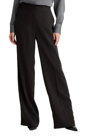 Stretch Crepe Classic Trouser Pants