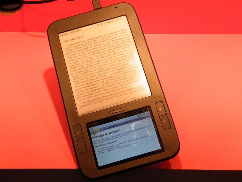 In pictures Spring Design's Android eBook reader TechRadar