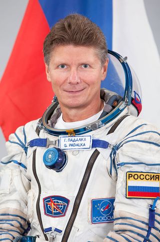Official portrait of cosmonaut Gennady Padalka.