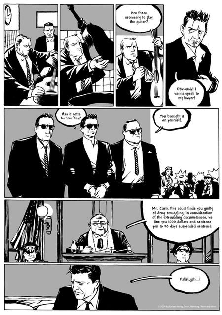 johnny cash i see a darkness graphic novel