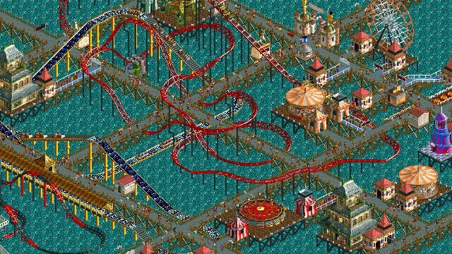 Play Rollercoaster Tycoon with your industrial customers