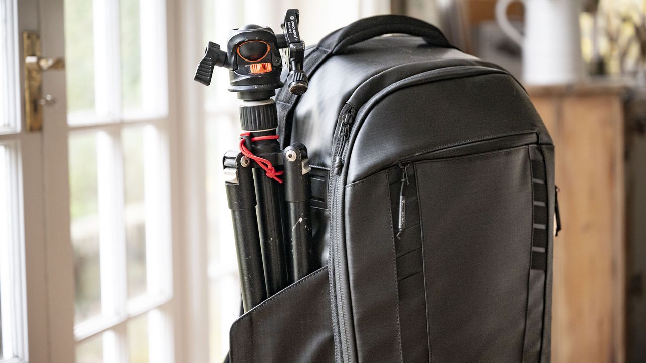 Tripod in the Gomatic McKinnon Camera Pack 35L