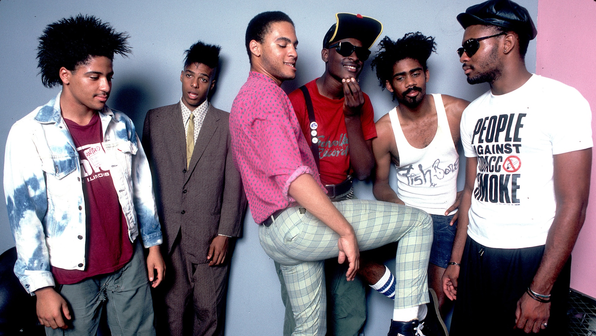 Fishbone line-up circa 1985