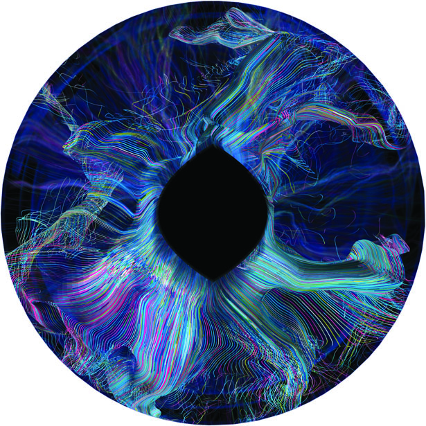 Generative technology was used to create the adapative branding for Big Eyes