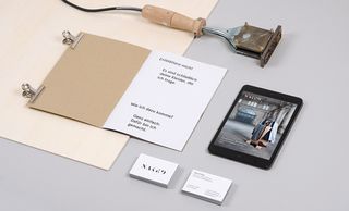 Elegant branding for Naked – aka architect and designer Otto Gahleitner – created at GREAT