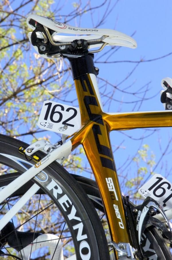 Manuel Cardoso took an upset stage victory at Tour Down Under on his Fuji SST1.0 Aero. Hard to imagine how the peloton didn't see him coming!
