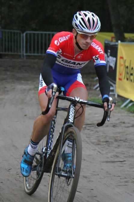 Lars van der Haar (Giant) led in Gieten