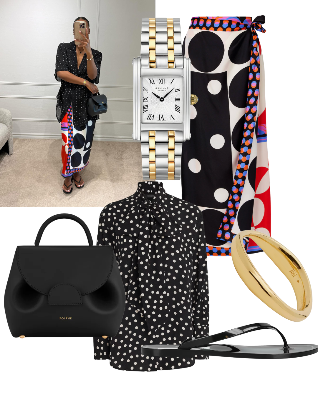 summer in the city outfit collages