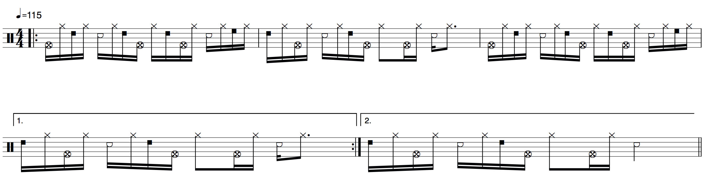 Adding hi-hats