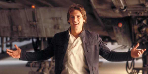 Han Solo in The Empire Strikes Back