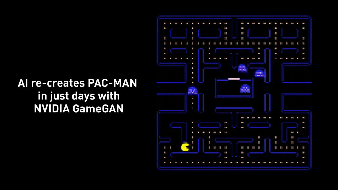 Nvidia GameGAN Pac-Man