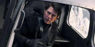 Tom Cruise in a helicopter in Mission: Impossible - Fallout