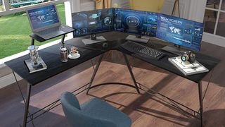 best l-shaped computer desks Casaottima
