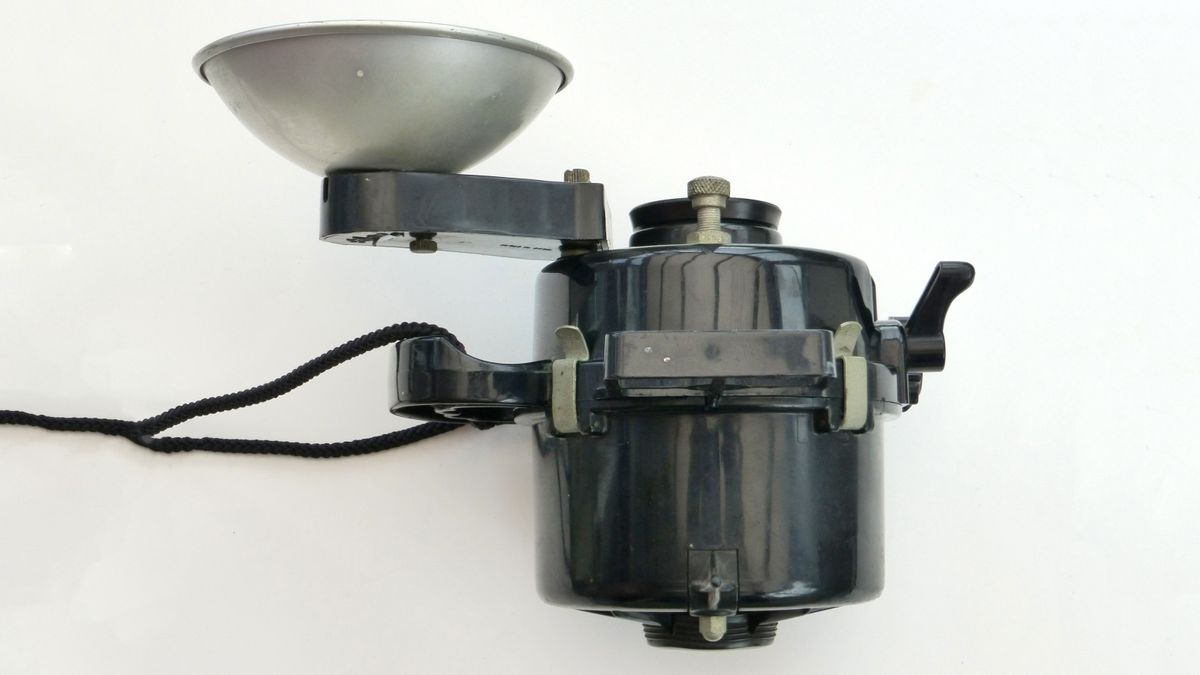 The top of the Nemrod Siluro underwater camera
