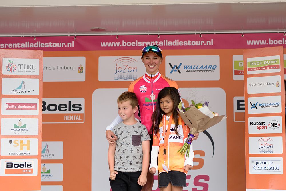Stage winner, Kasia Niewiadoma (Rabo Liv) at the 119 km Stage 6 of the Boels Ladies Tour 2016 on 4th September 2016