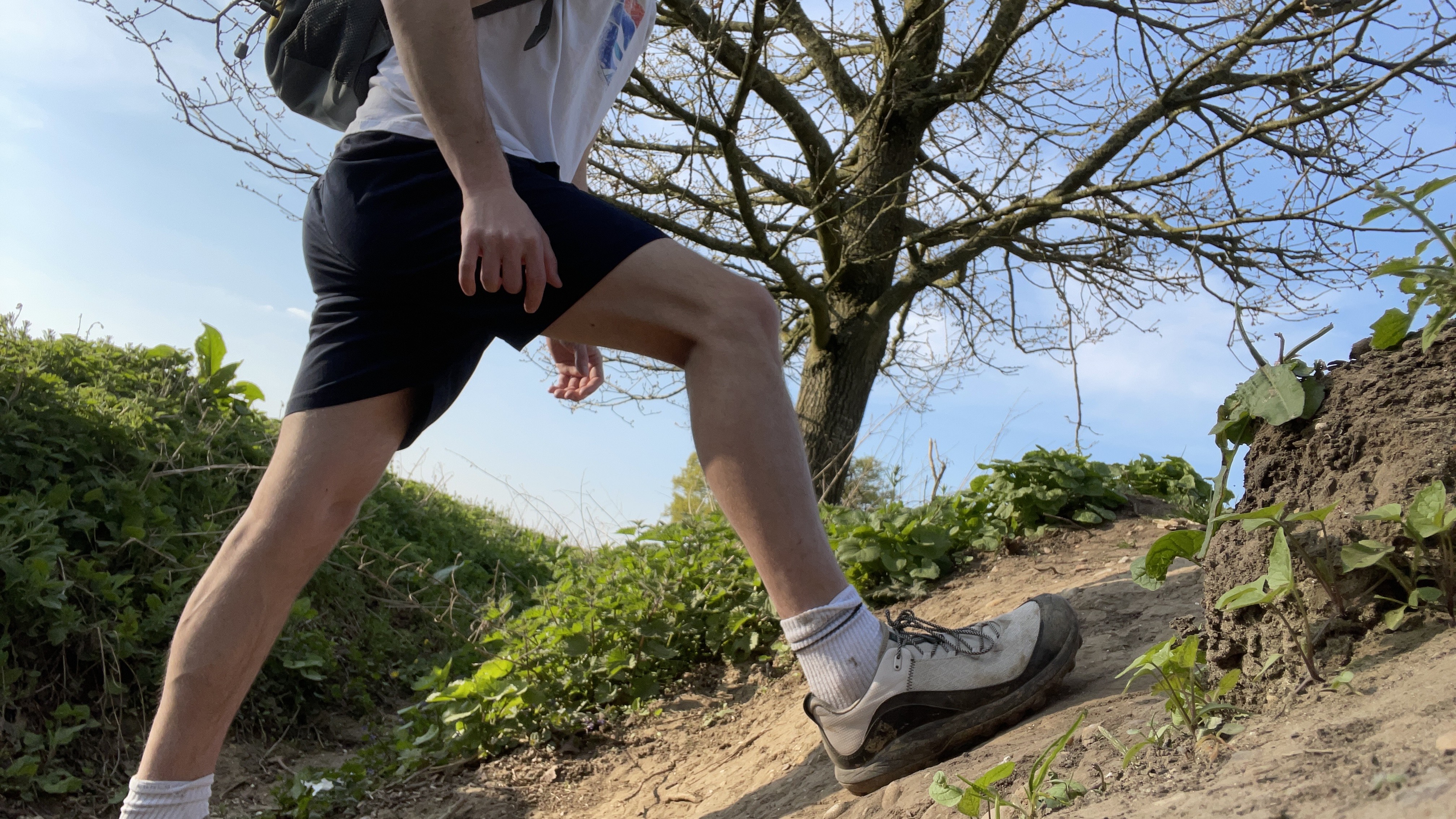 Danner N45 hiking shoes in the field