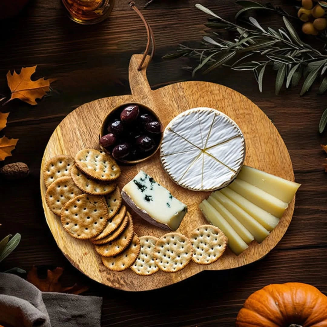 Pumpkin Wooden Cutting Board