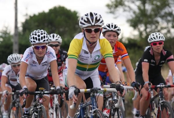 What a champ: Ruth Corset wears her Australia champion colours.