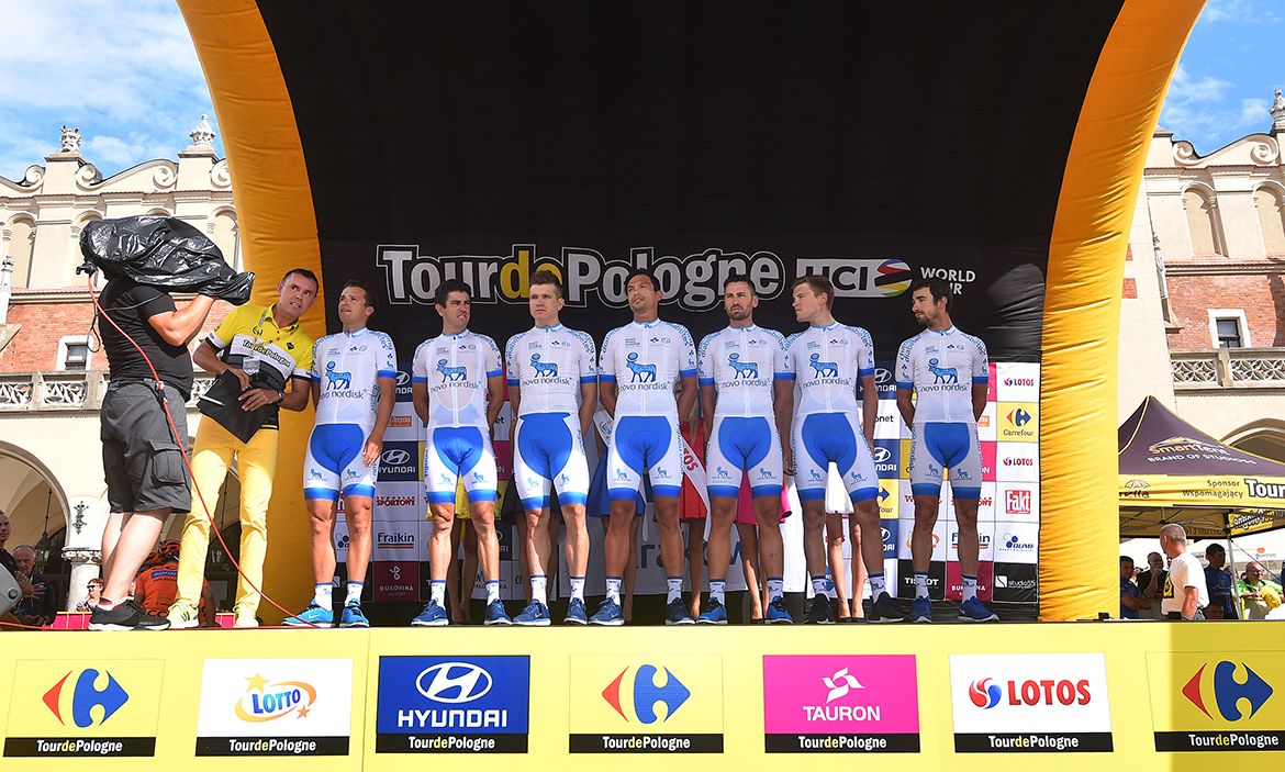Novo Nordisk racing in Poland
