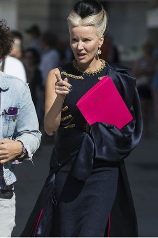 Street Style At The Couture Fashion Shows In Paris, Summer 2015