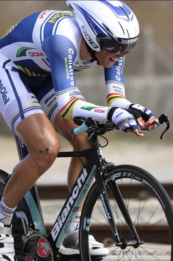 Stijn Devolder (Vacansoleil) is starting to show sparks of his previous form
