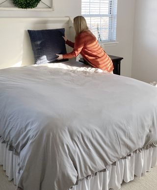 Layering a bed