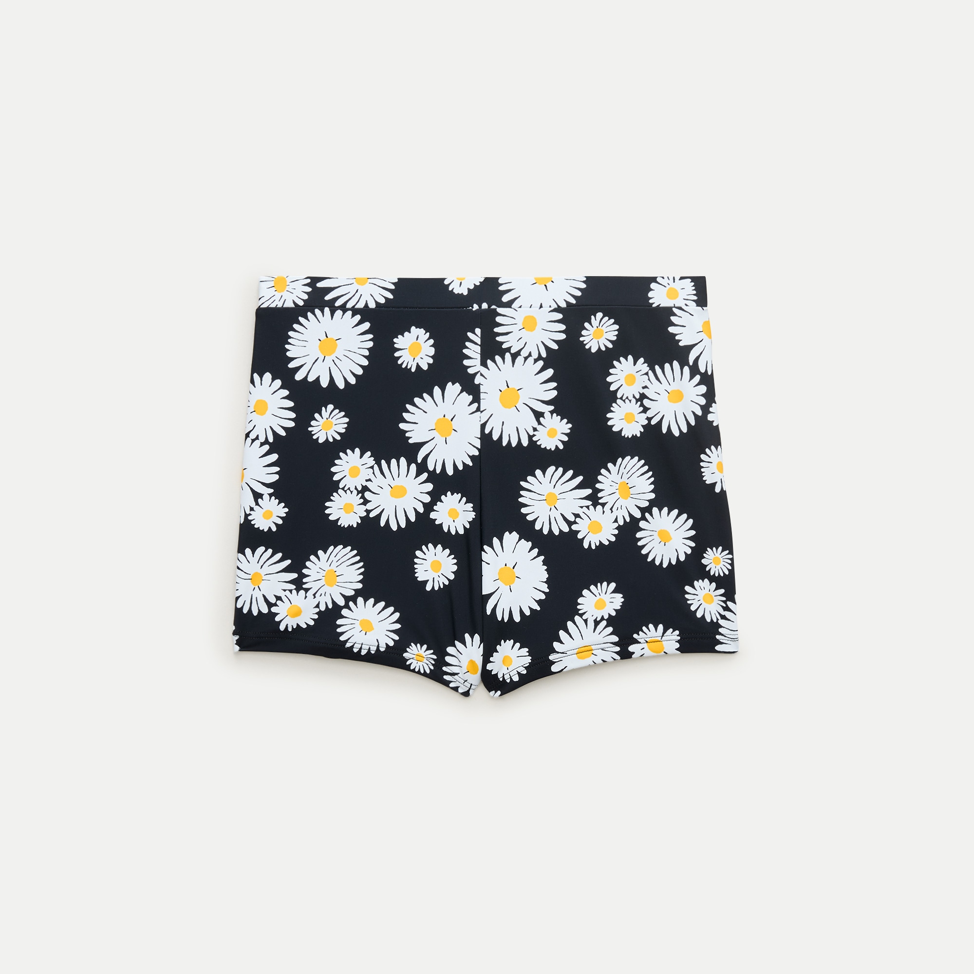 Matte Boy Short Bikini Bottom in Vintage Daisy Print