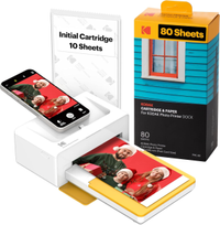 Kodak Dock Plus 4PASS Instant Photo Printer bundle