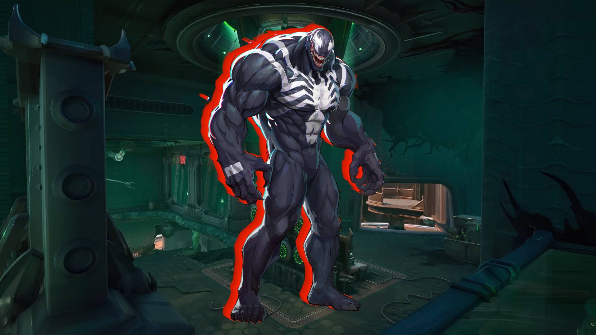 Venom stands in the new Klyntar Celestial Husk map