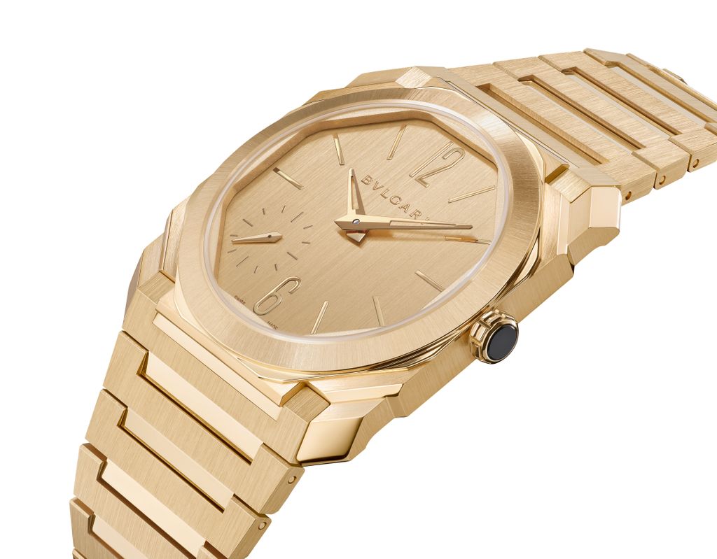 Bulgari gold watch