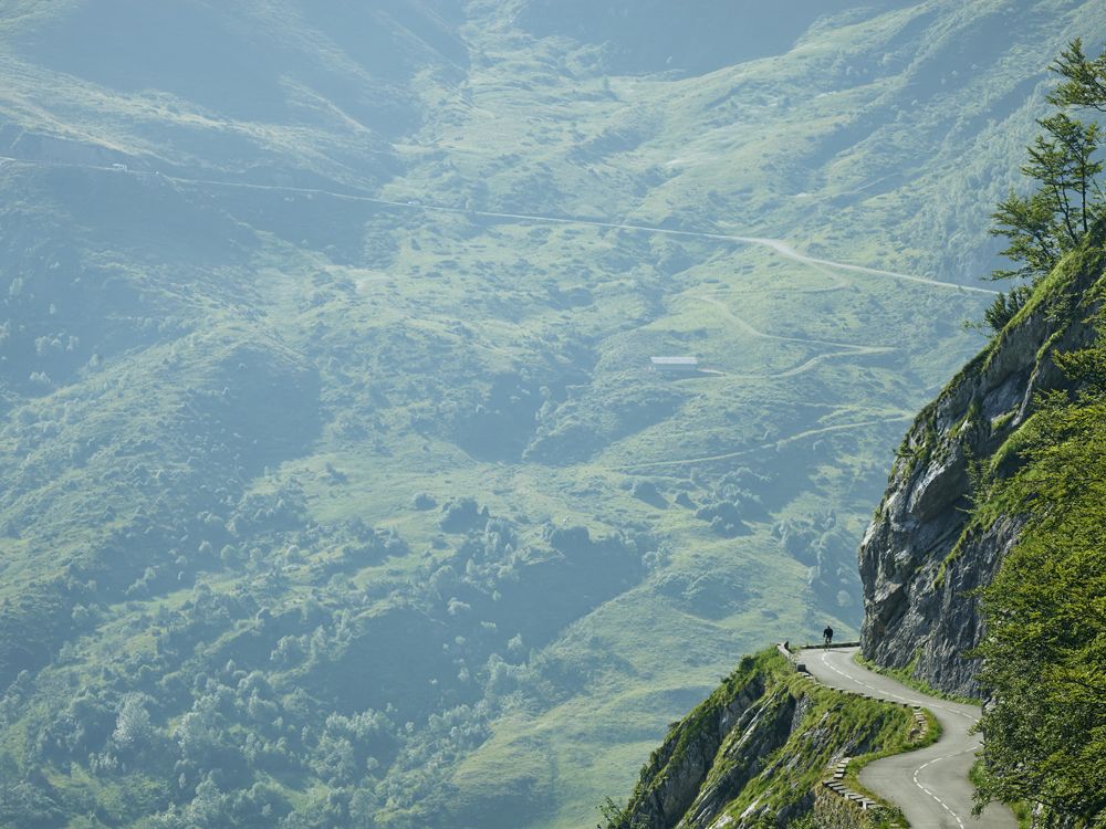Michael Blann's Col d'Aubisque print