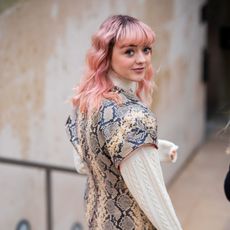 Hair, Clothing, Shoulder, Dress, Fashion, Blond, Fashion model, Beauty, Hairstyle, Pink, 