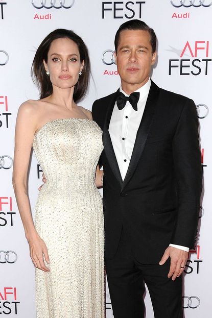 Angelina Jolie to Brad Pitt