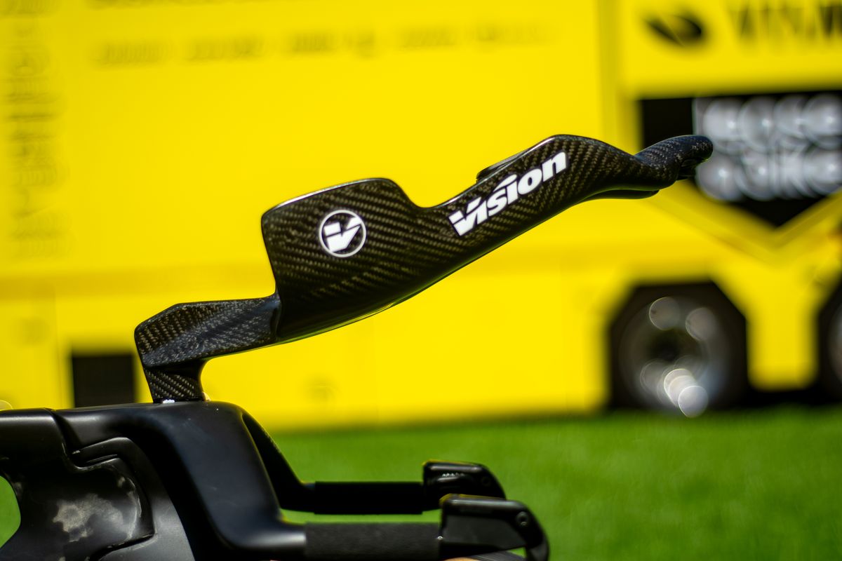 Jonas Vingegaard's Tour de France Cervelo P5 time trial bike