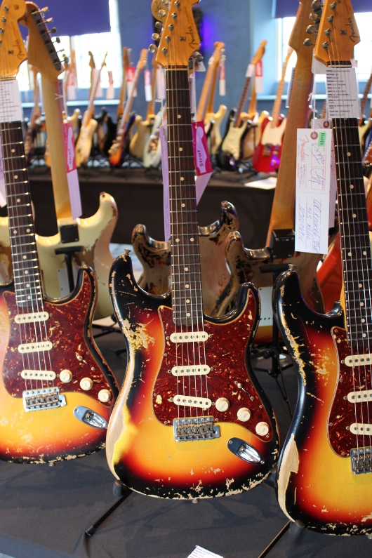 1960 Heavy Relic Sunburst Strats