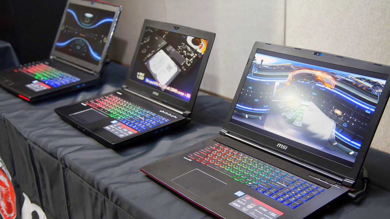 We go hands on with MSI&#039;s upcoming lineup of GTX 10-series gaming laptops