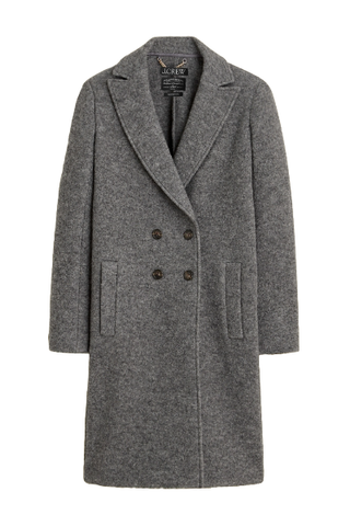 J.Crew Daphne Topcoat in Italian Boiled Wool