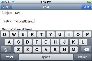 iOS 4 spellcheck
