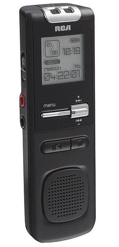 Digital Recording 2010: RCA Digital Voice Recorder (VR5220)