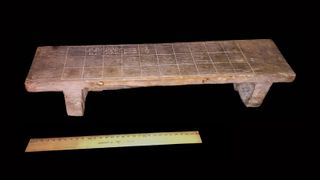 Researchers looked at a never-before-studied senet board from the Rosicrucian Egyptian Museum in San Jose, California